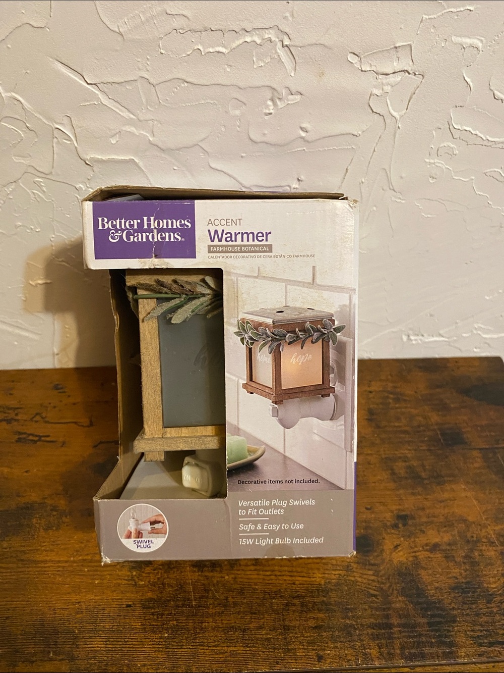 Better Homes & Gardens Accent Wax Warmer NIB